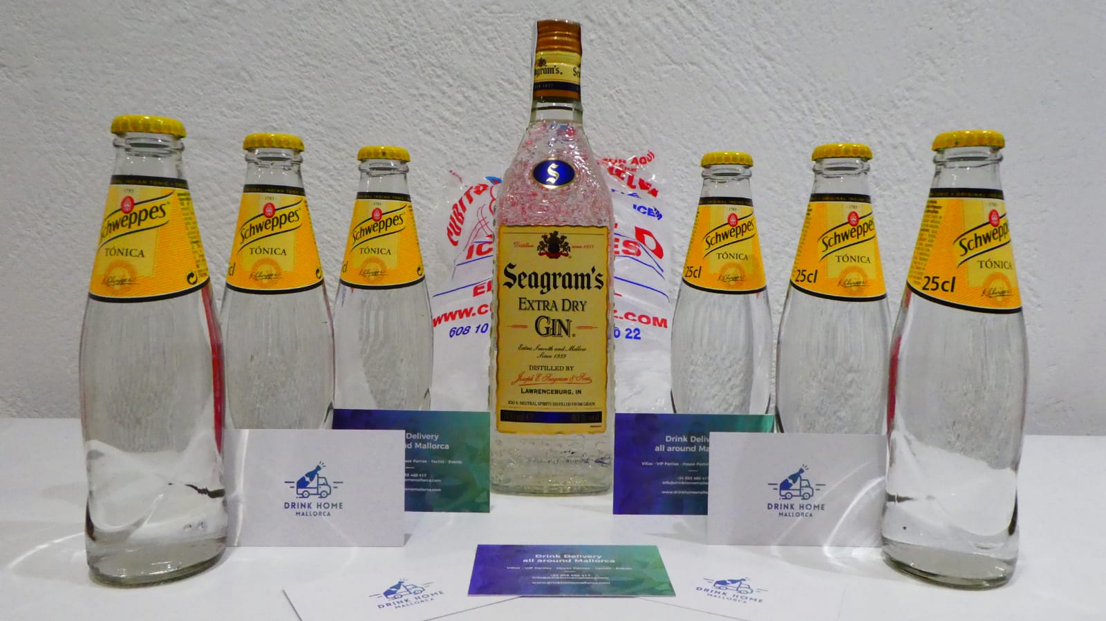 Seagrams Gin Tonic Party Pack Drink Home Mallorca